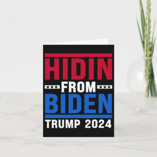 Från Biden Kids Manar Funny Anti Joe Biden Trump 2 Kort