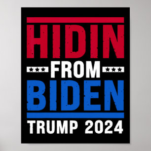 Från Biden Kids Manar Funny Anti Joe Biden Trump 2 Poster