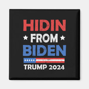 Från Biden Trump 2024 Funny Anti Joe Biden Manar W Magnet