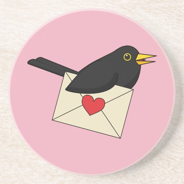 Från Blackbird med Kärlek Underlägg (Framsidan)
