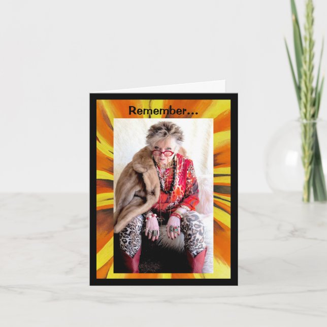 Från Borttappad Sock till plastlockets hälsningsko Kort (Framsida)