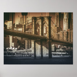 "Från Brooklyn till Manhattan" poster