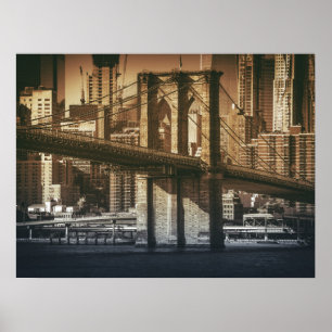 "Från Brooklyn till Manhattan" poster