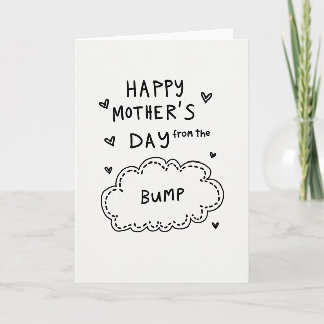 Från Bump Mors Dag Kort (Framsida)