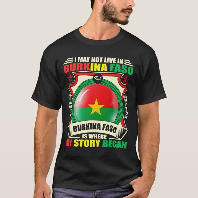 _Från Burkina Faso T Shirt (Framsida)