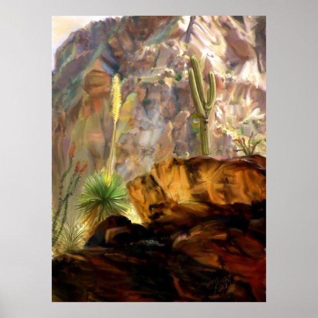 Från Canyons Shadows. Poster (Framsidan)