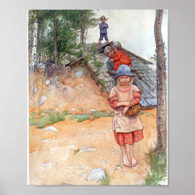 från Cellar - Carl Larsson 1917 Poster (Framsidan)