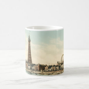 Från centralpir Blackpool, England Kaffemugg