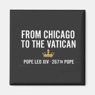 Från Chicago till Vatikanpåven Leo 267:e Magnet
