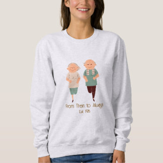 ''Från då till alltid'' Anpassat år Romantiskt  T Shirt