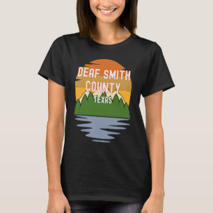 Från Deaf Smith County Texas Vintage Sunset T Shirt