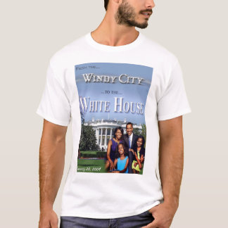 Från den blåsiga staden till VITA HUSET T-shirt