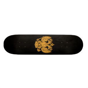 Från den ryska federationen rysk vapensköld skateboard bräda 21,5 cm