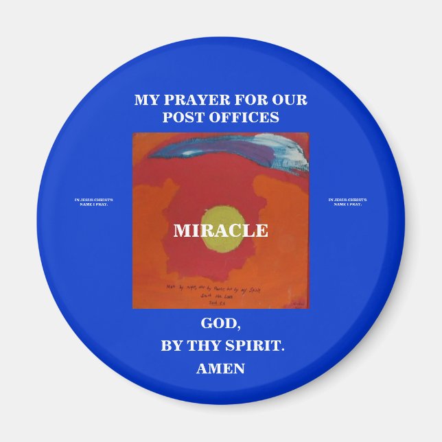 FRÅN DERAS SPIRT - MIRACLE - 1118 MAGNET (Framsidan)