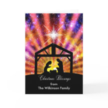 Från din familj, Nativitet vid julhelgen.