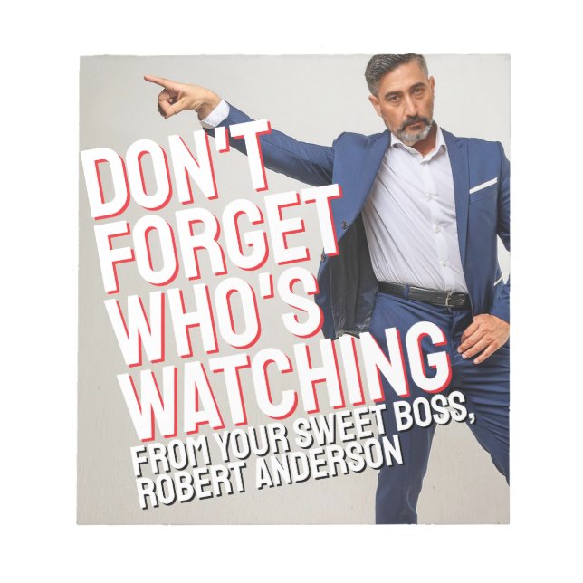 Från din gode Chef Anteckningsblock (Framsida)