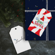 Från din hemliga Santa Candy Swirl-Roligt Retro