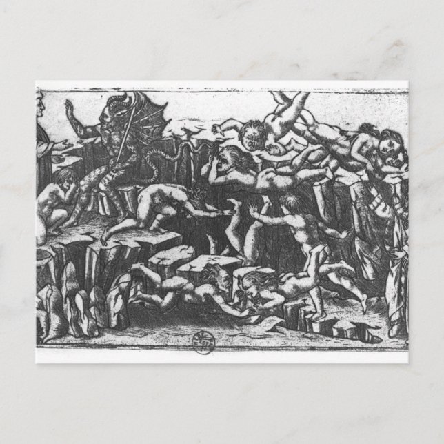 Från "Divine Comedy" Vykort (Framsida)