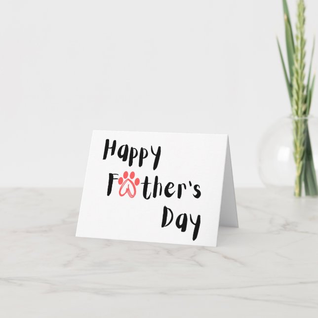 Från djur | Glad fadersdag  Helgkort (Framsida)