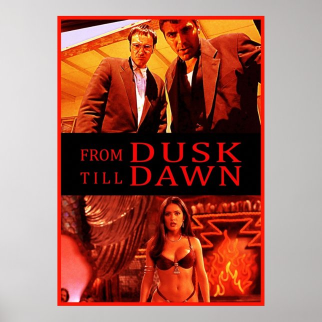 Från Dusk till Dawn Alternative Poster (Framsidan)