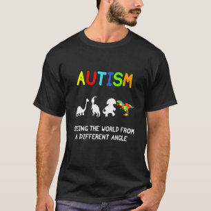 Från en annan Vinkel autism som ser T Shirt