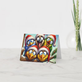 Från en galen familj till en annan. helgkort