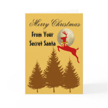 Från er hemliga Santa - God jul