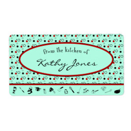 Från etikettmallen Köks Fraktsedel