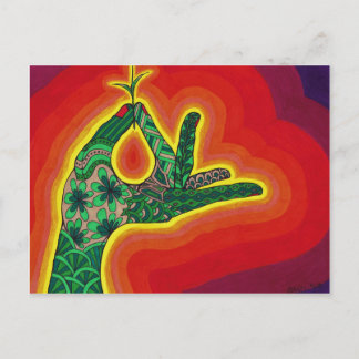 Från ett litet örtfrö växer en mäktig ek vykort