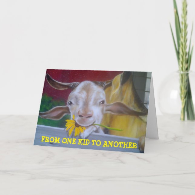FRÅN ETT "VUXEN" TILL ETT ANNAT BIRTHDAKORT KORT (Framsida)