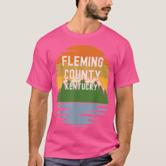 Från Fleming County Kentucky Vintage Sunset Gift T Shirt