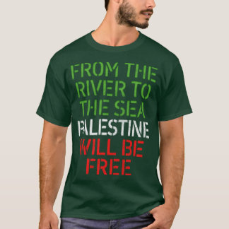 Från floden till havet är Palestina fritt1 T Shirt