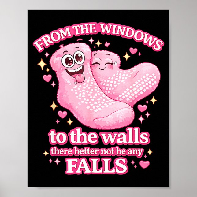 Från fönster Väggar Det Borde Inte Poster (Framsidan)