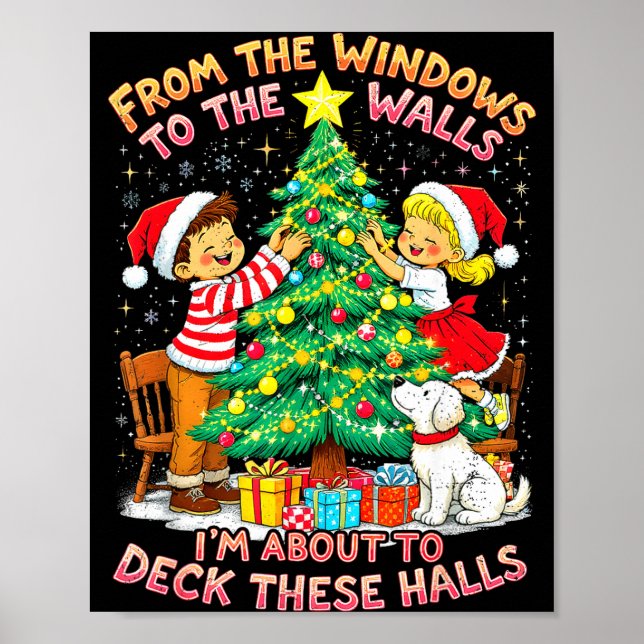 Från fönstren till väggarna dekorera dessa hallar  poster (Framsidan)