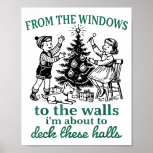 Från fönstren till väggarna ska jag dekorera taket poster