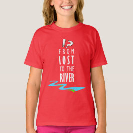 Från förlorad till floden t shirt