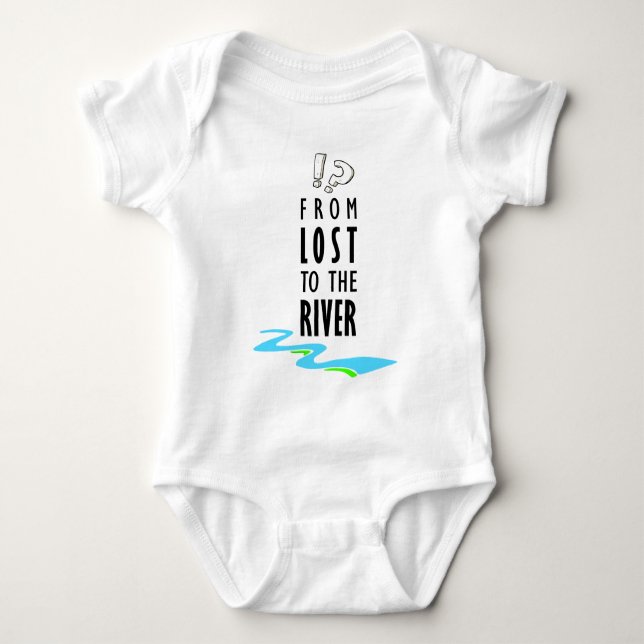 Från förlorade till floden t shirt (Framsida)