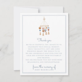 Från förskolan av, vattenfärgsmobil inbjudningar