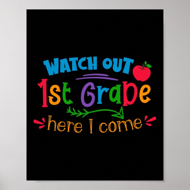 Från första Klass här i Komen Poster (Framsidan)