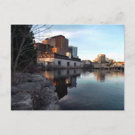 Från gammal till ny - Waterfront Byggnad Hull Queb Vykort