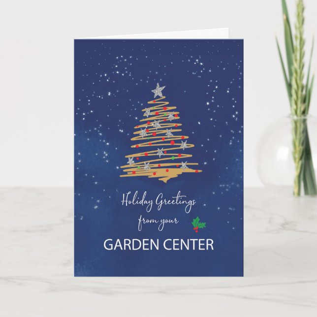 Från Garden Center Julgran på flottan Kort (Framsida)