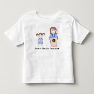 Från Girl Power till Future Fru President T-shirt