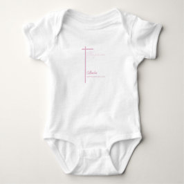 Från Godmor på Baptism of Girl Personlig T Shirt