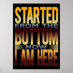 Från Grund nu är jag här Poster