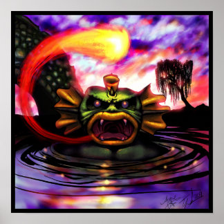 Från hans skaly Maw Poster