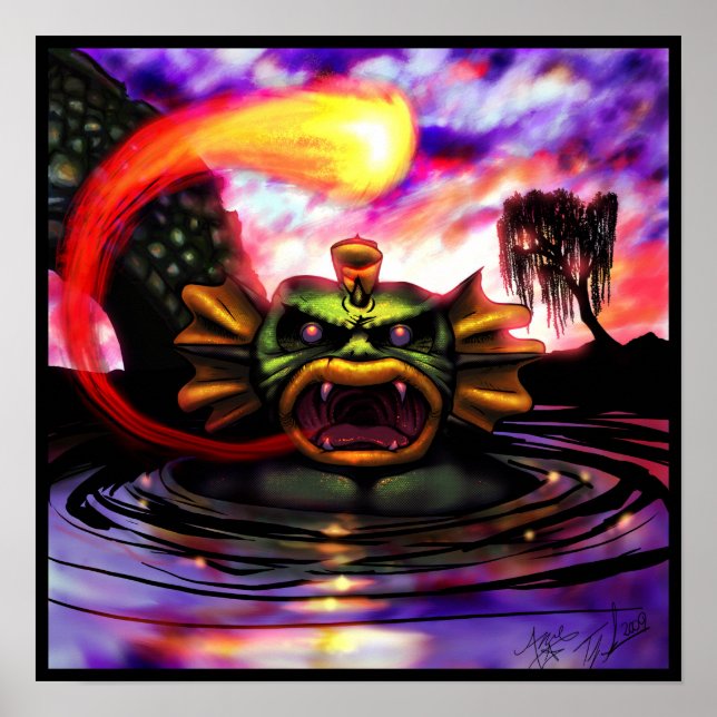 Från hans skaly Maw Poster (Framsidan)