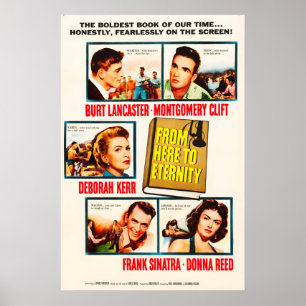 Från här till evigheten 1953 Film POSTER TRYCK