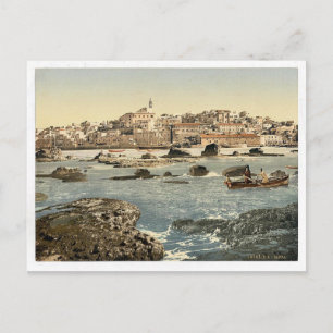 Från havet, Jaffa, Heliga Land, (dvs. Israel) clas Vykort