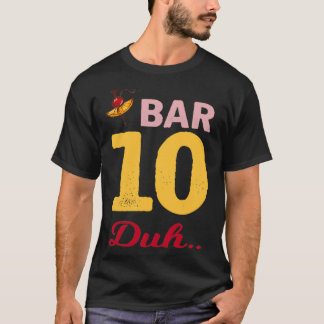 Från hit till Shaken bartender-design T Shirt