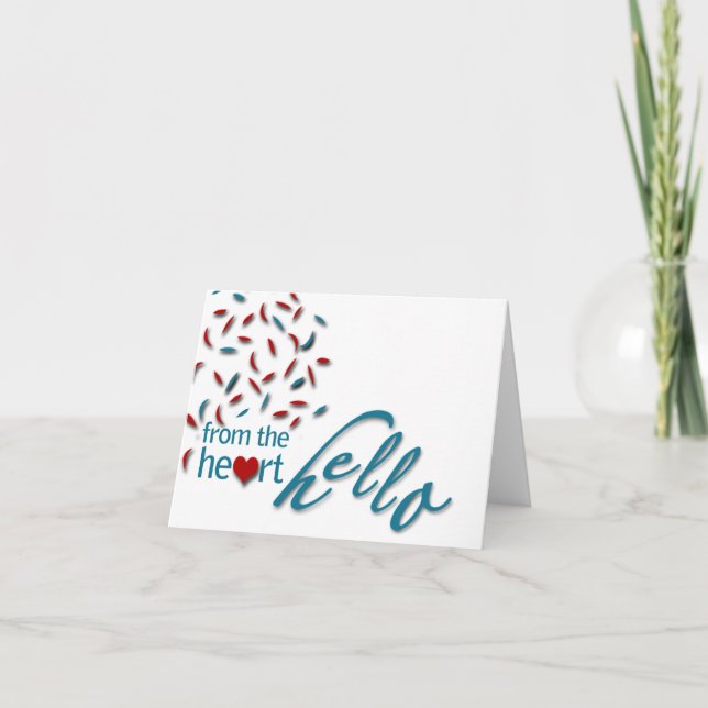 Från hjärtahejerna kort (Framsida)